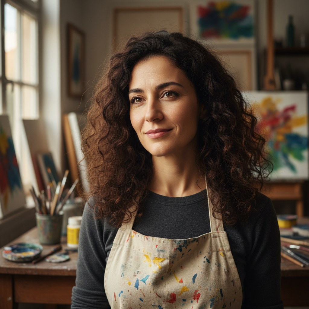 Aylin Korkmaz — Soyut ve Geometrik