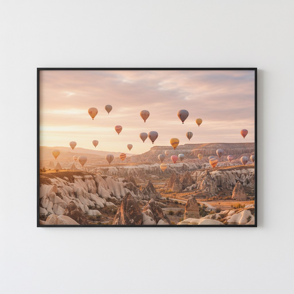 Kapadokya Sabahı — Poster baskı